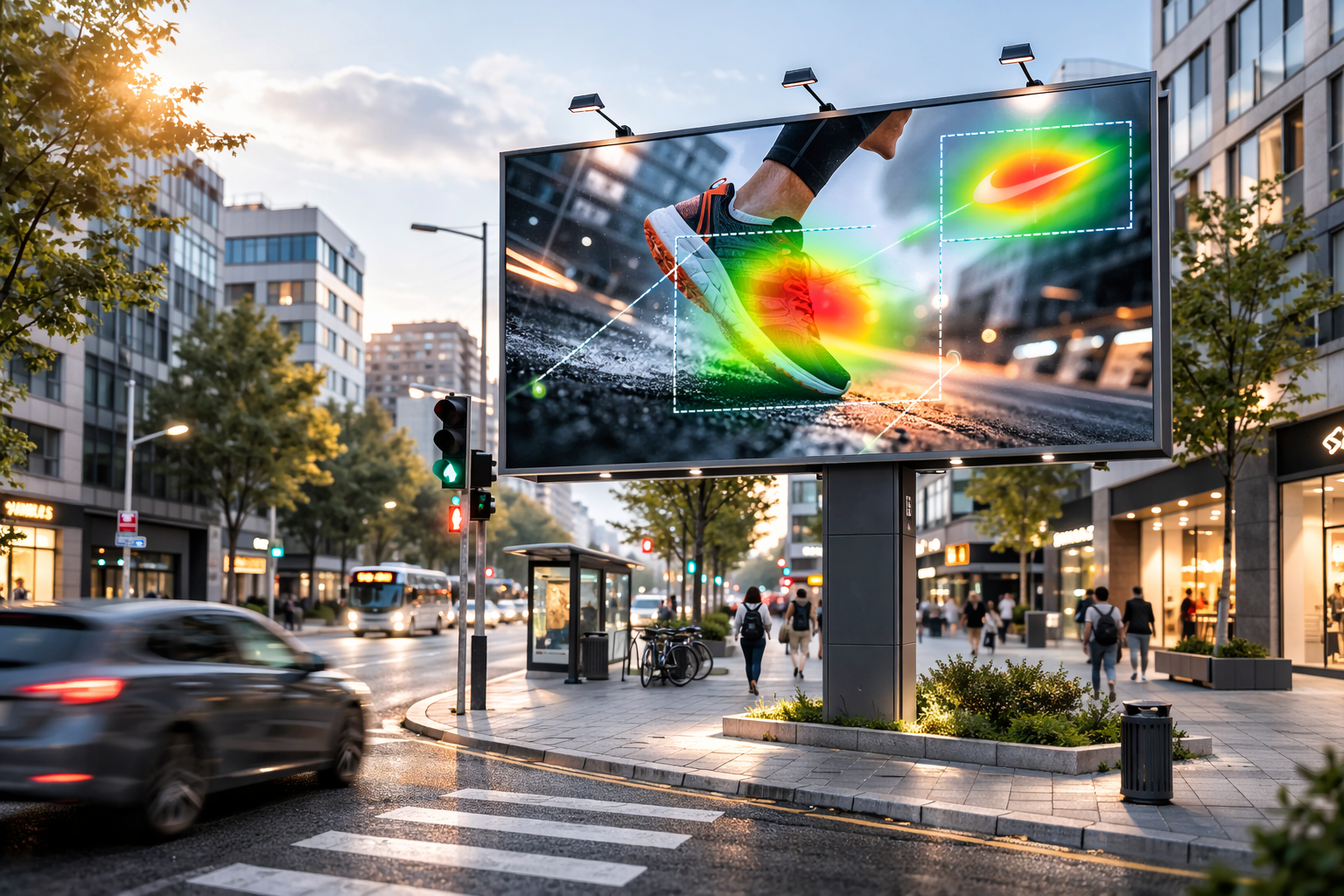 Eye tracking test pentru reclame